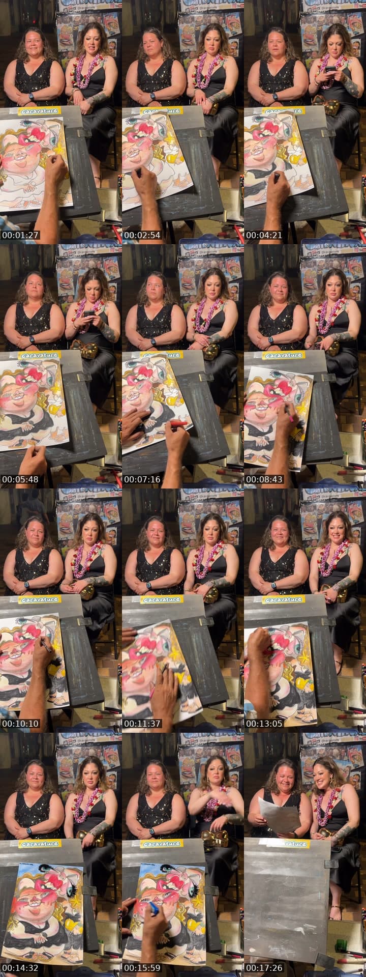 Leon is drawing at Waikīkī HI