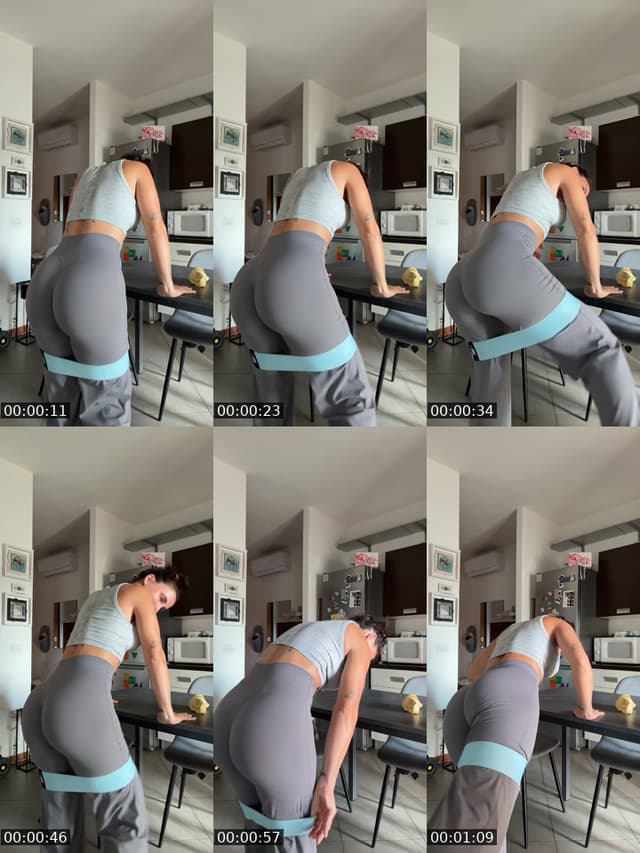 TikTok live: Working out by @selenesellcri