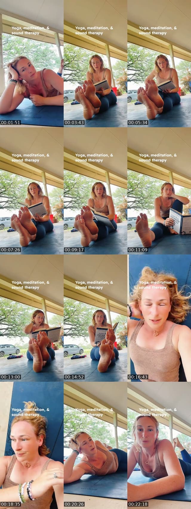 Past TikTok live: Peace be with you by @blisshouseyoga