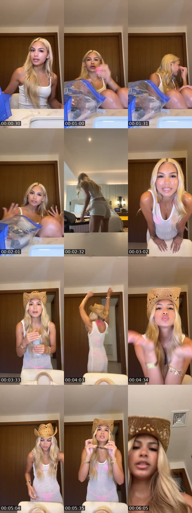 TikTok live: grwm in punta cana!! by @aalexia.jade