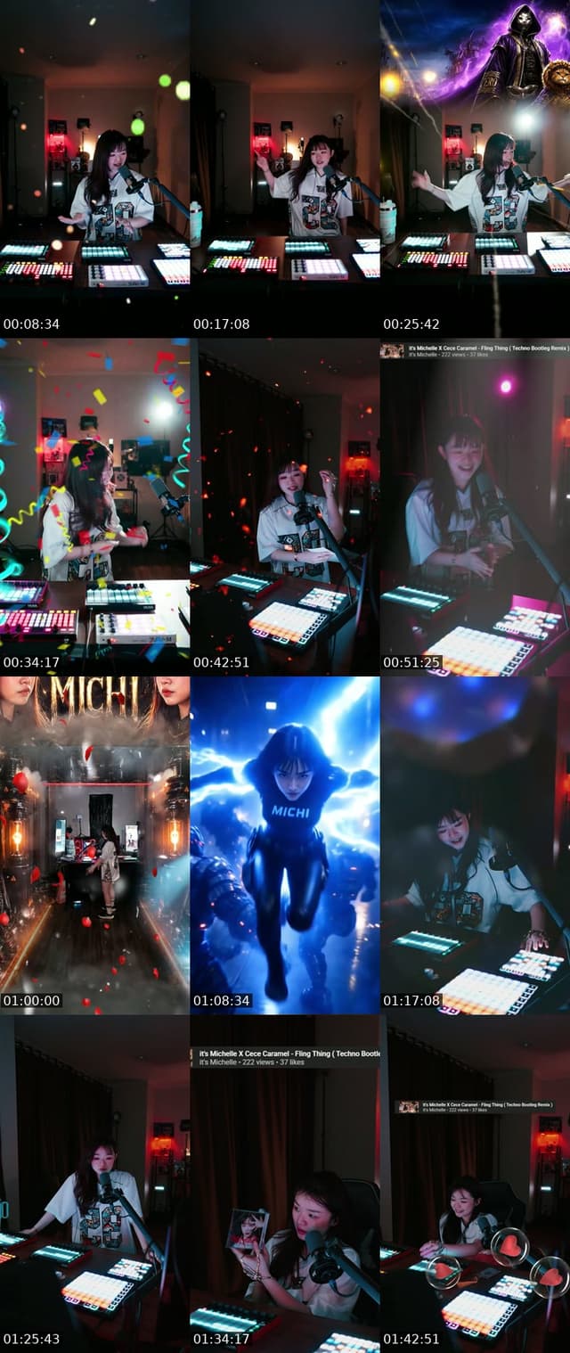 TikTok live: Party Time !!! by @chellemichii