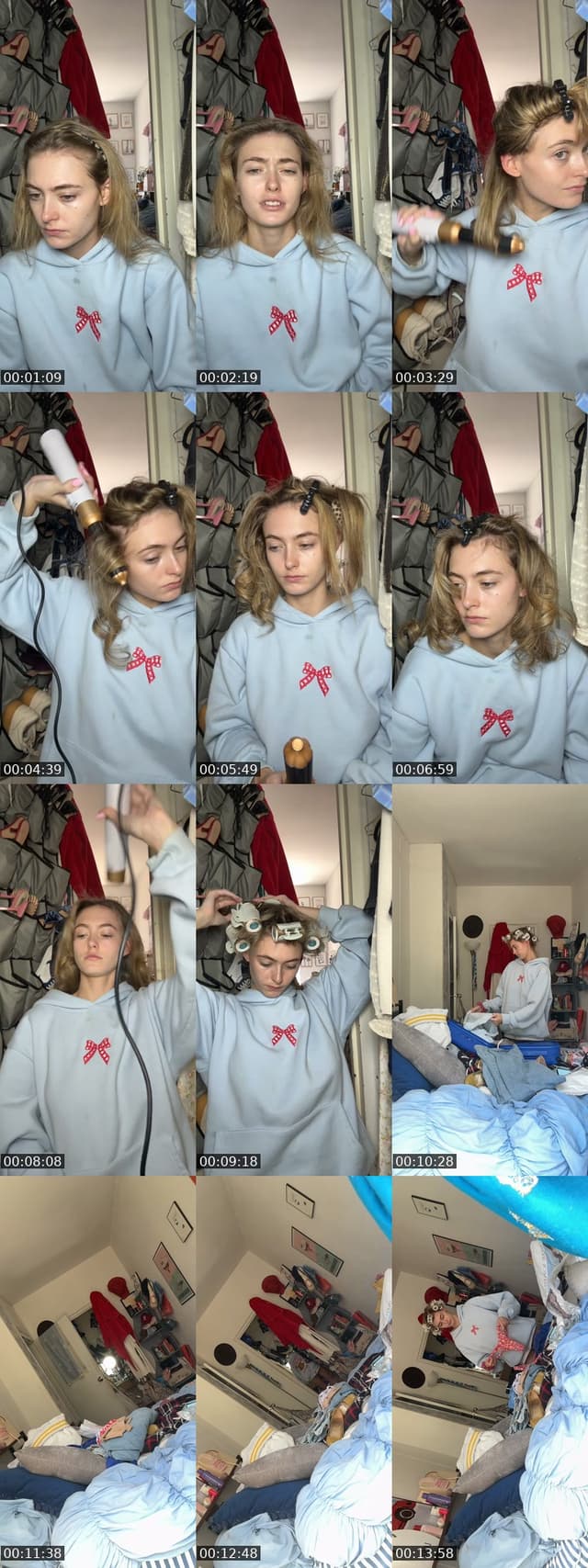 TikTok live: let’s give myself a blowout by @chlo_in_nyc