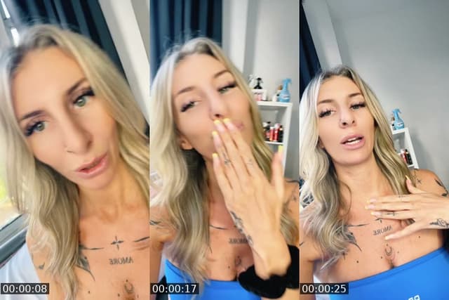 TikTok live: Let it allll work out 😭💙🥂 by @jodieelizabeth125