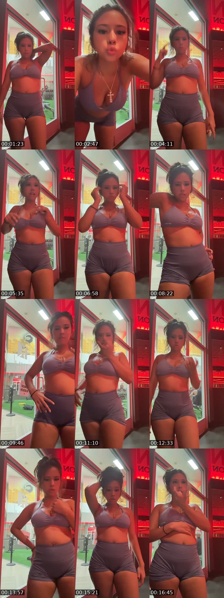At the gym lowk sadshyt jk