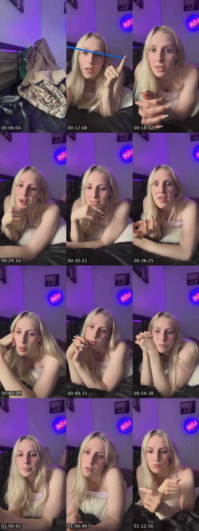 TikTok live: B0r3d by @cimeimblonde