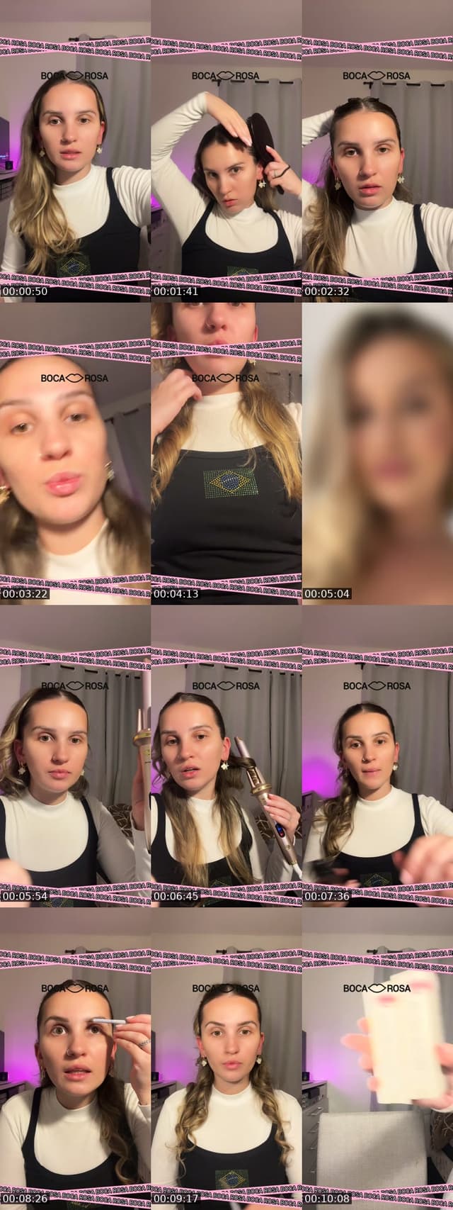 TikTok live: BOCA ROSA BEAUTY 👄 by @nahmoana