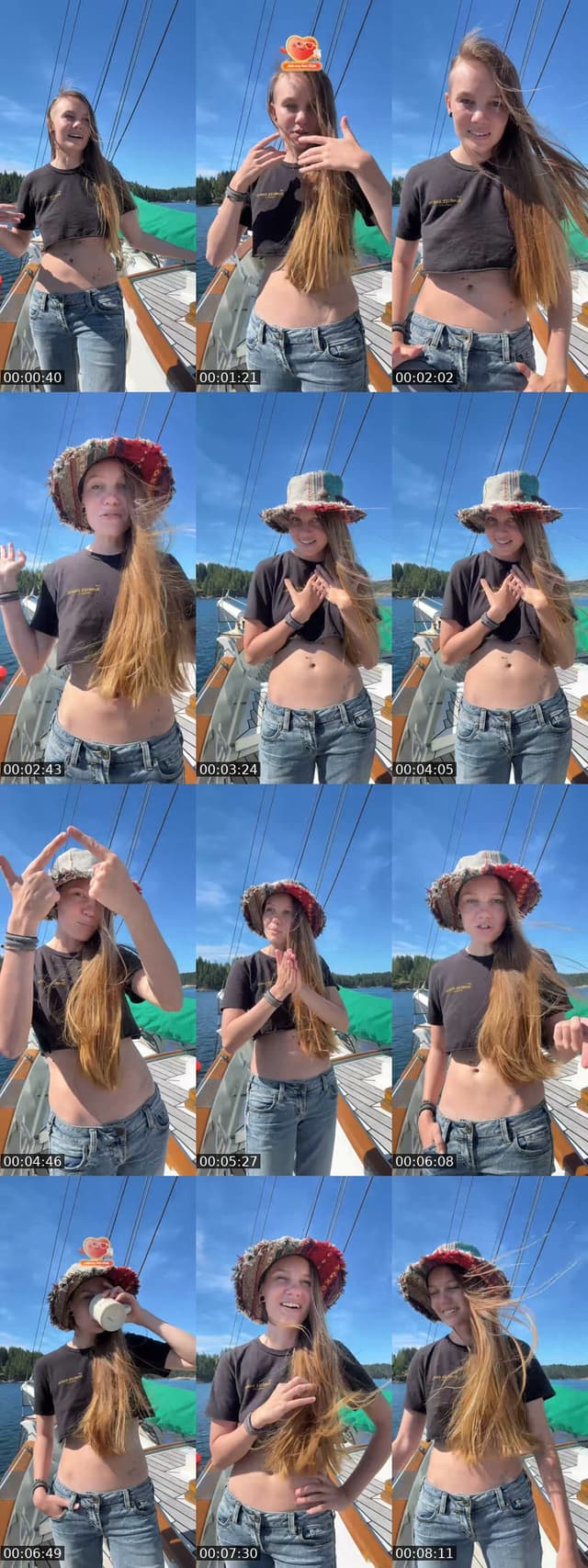 TikTok live: Pretty day on the water by @brawniebee