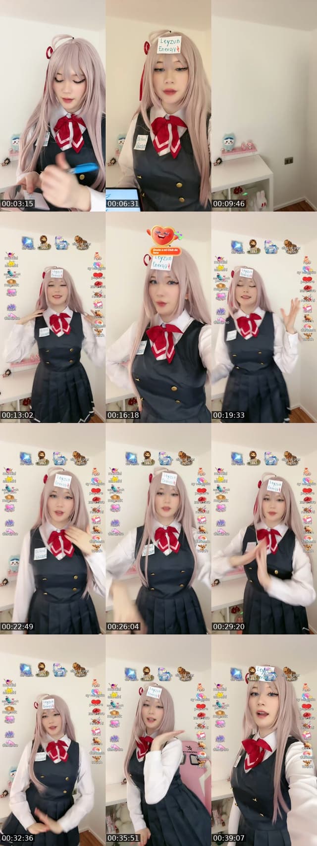 TikTok live: Alya cosplay by @ahriyumii