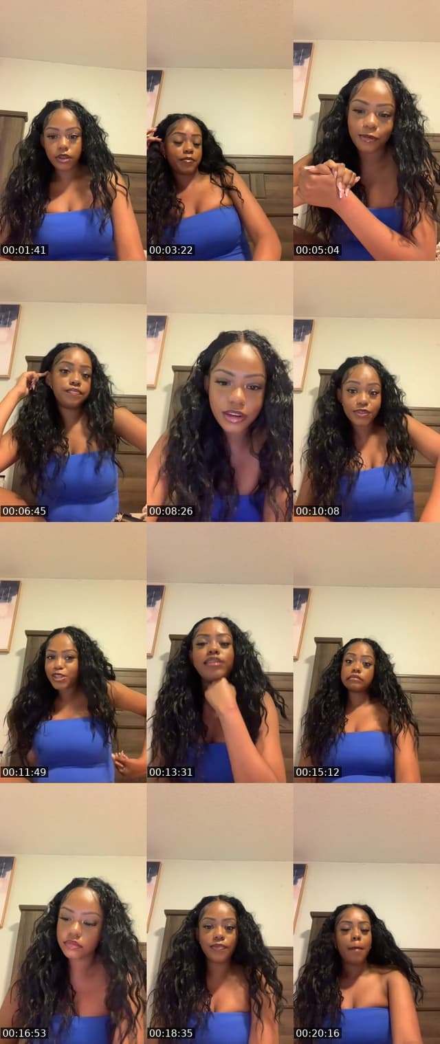 TikTok live: hi by @iluvalxsha