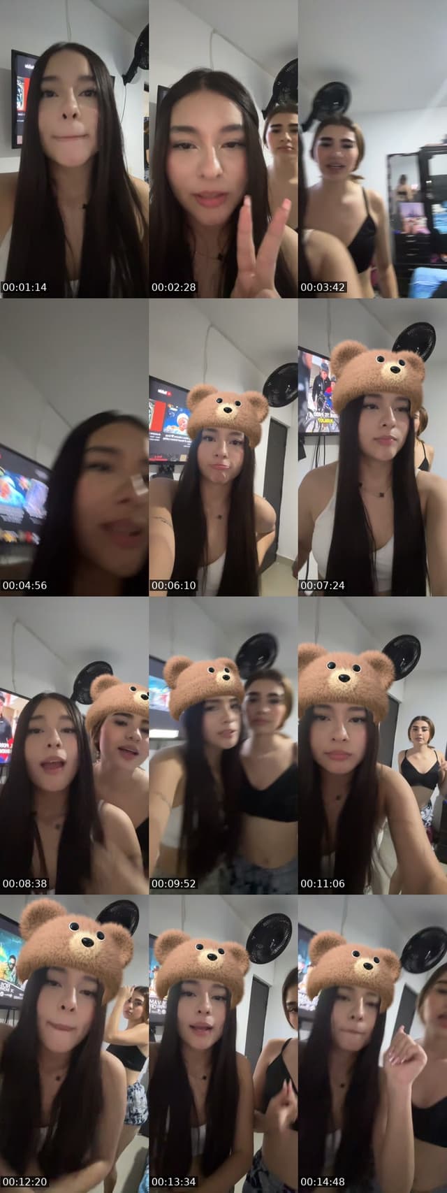 TikTok live: Hacemos retos by @valentinapaez2026