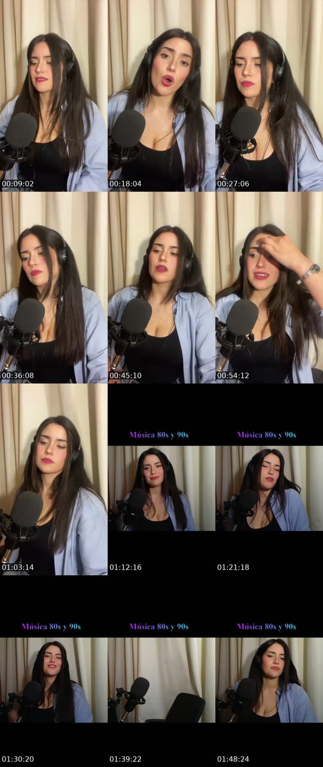 TikTok live: Musica 80s y 90s by @andrea.hermit