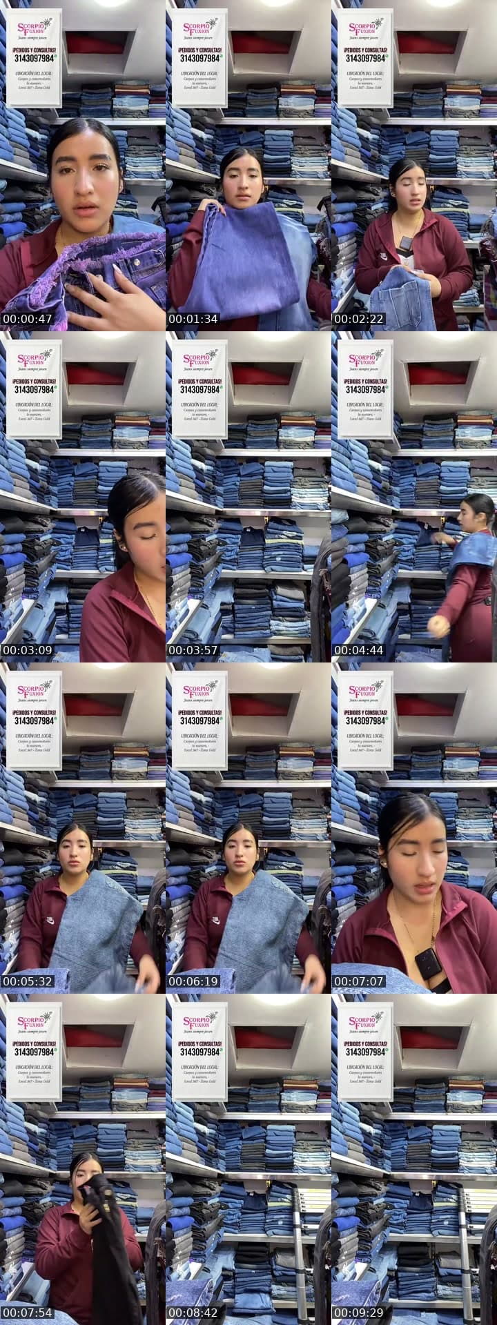 @scorpiofjeans TikTok live stream