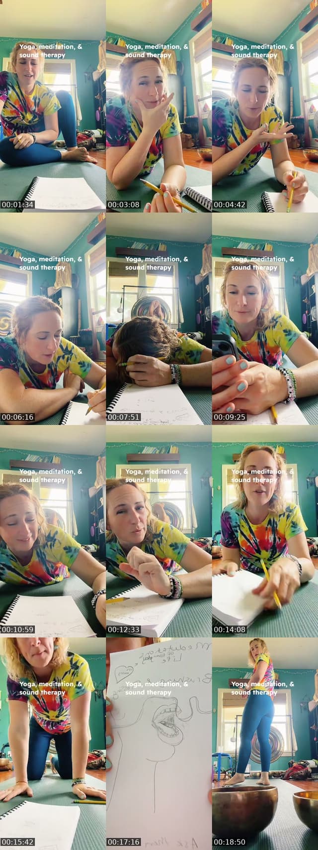 Past TikTok live: Peace be with you by @blisshouseyoga