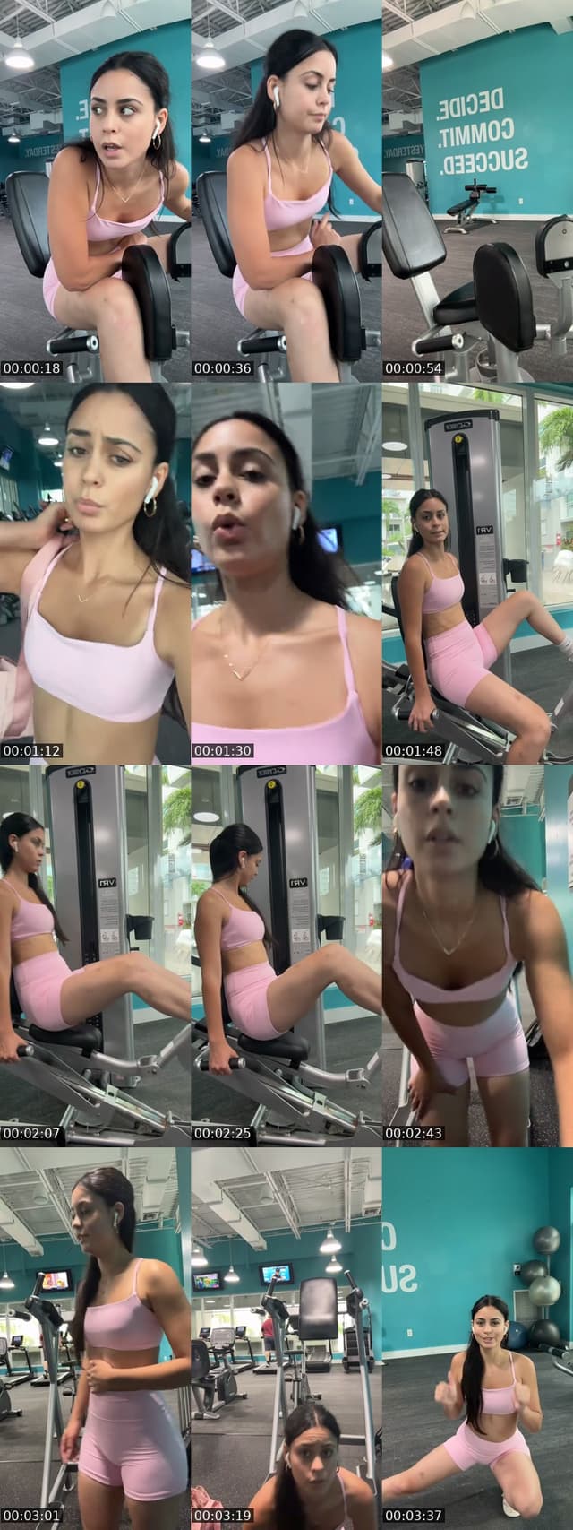TikTok live: Miami GYMIN. Workout time YOU by @the.justicejourney