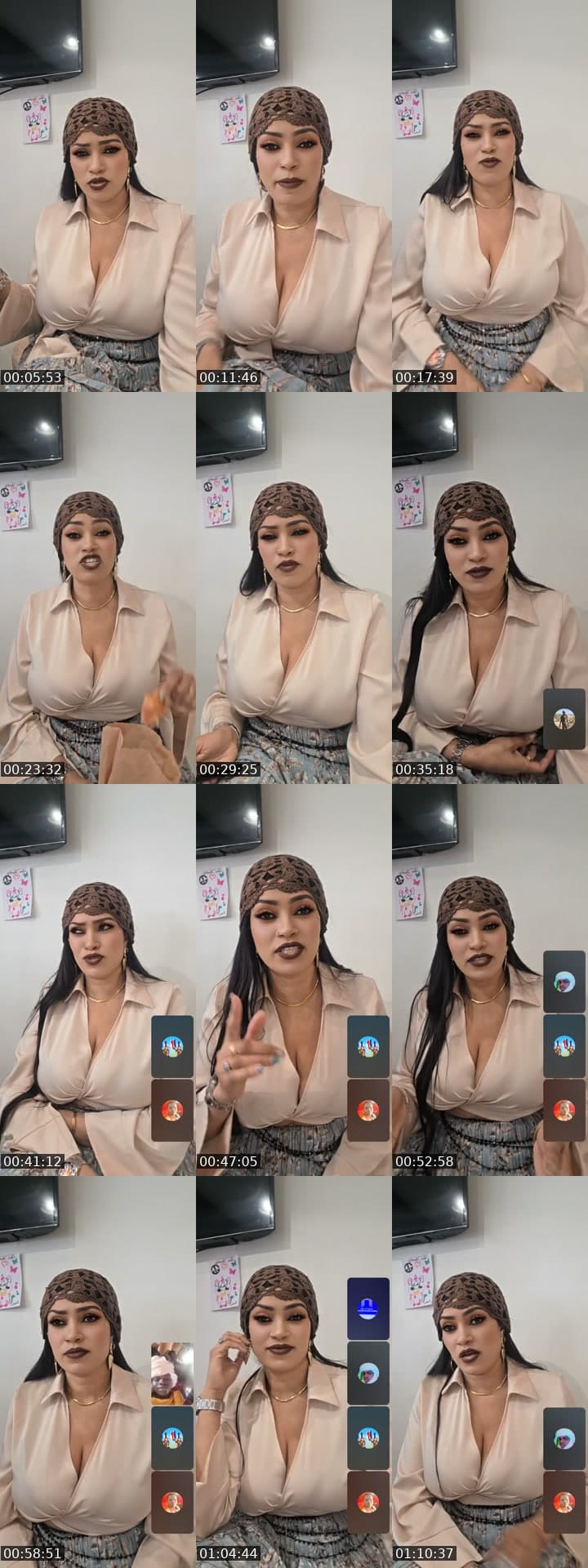 @chantycaviar TikTok live stream