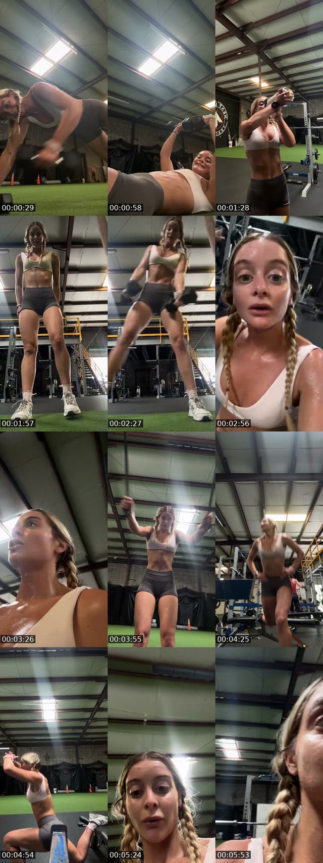 Past TikTok live: Fat loss workout episode 💪🏻👸🏼💖 by @liaconno
