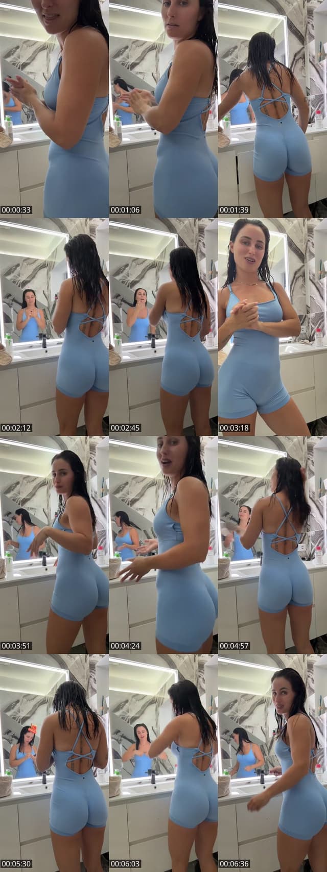 TikTok live: Doing my hair by @selenesellcri