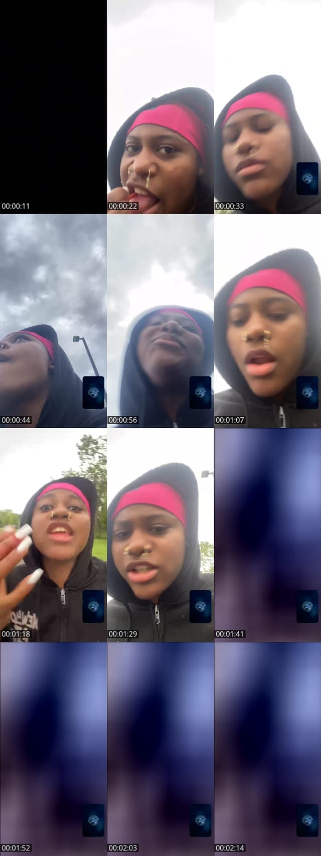 TikTok live: At the park with angel by @fw_dejai