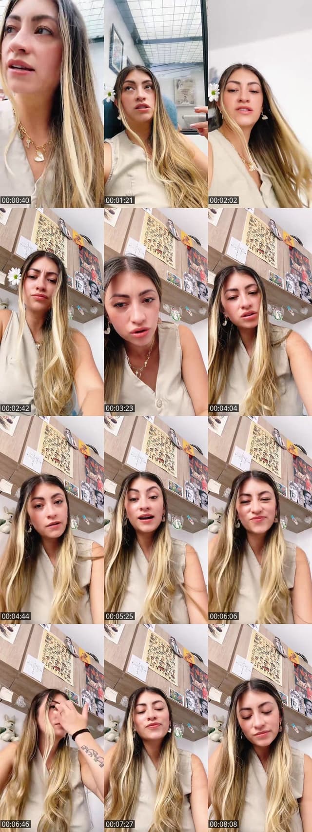 TikTok live: Hola q haces? 🪽 by @angelica.posadaa