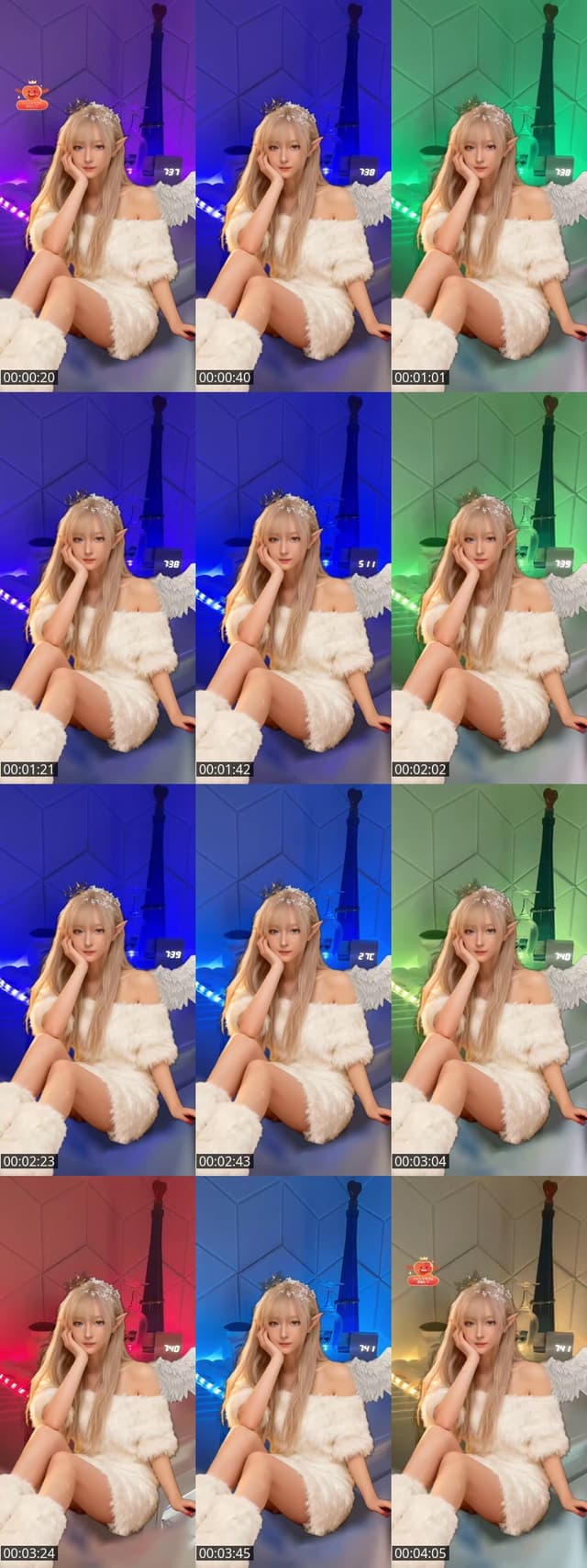 TikTok live: もに❣️ by @anubis.lighting