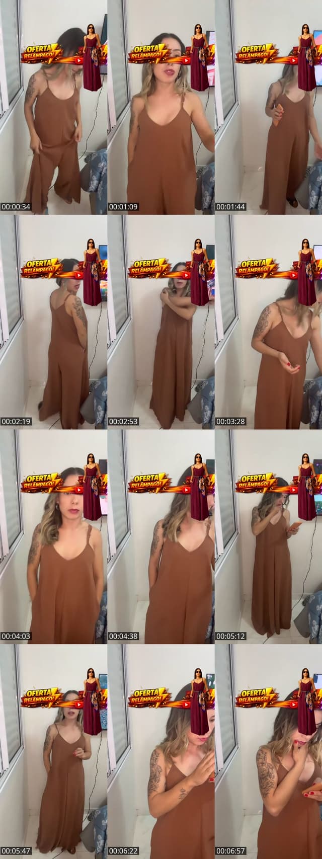 TikTok live: macacão Longo Pantalona by @juniorpc_