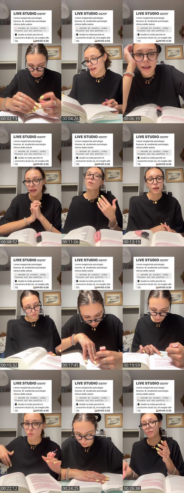 @silviaamongioi TikTok live stream