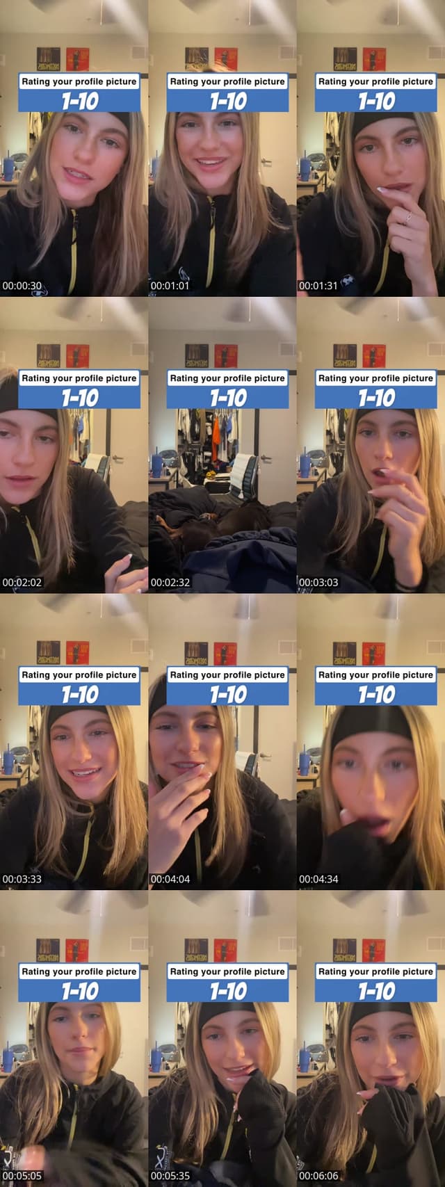 TikTok live: RATING PROFILESS by @_sam_i_am_2
