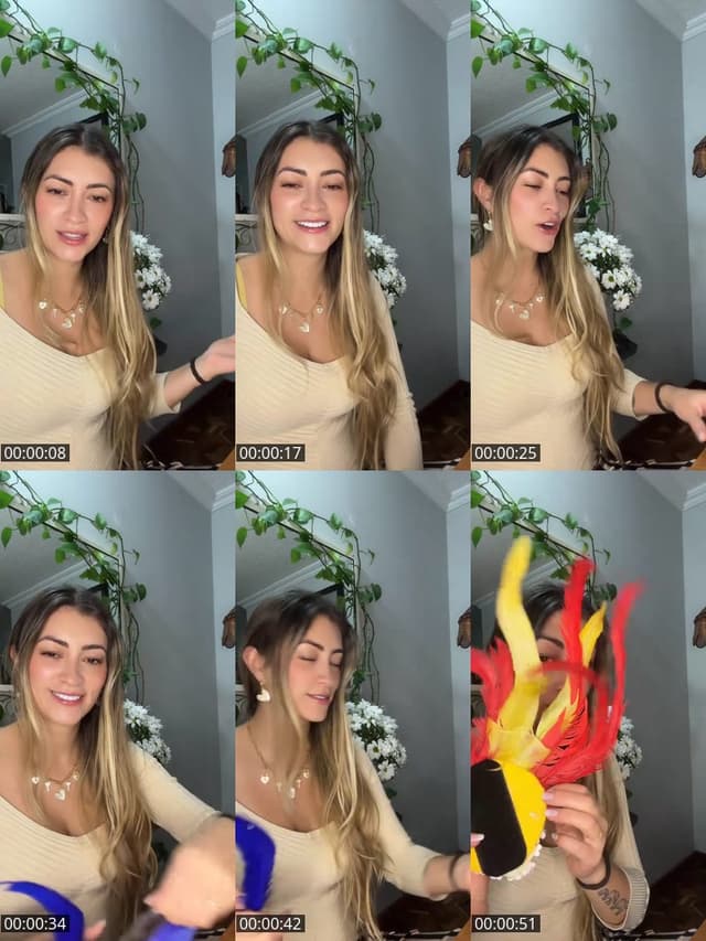 TikTok live: Hola q haces? 🪽 by @angelica.posadaa