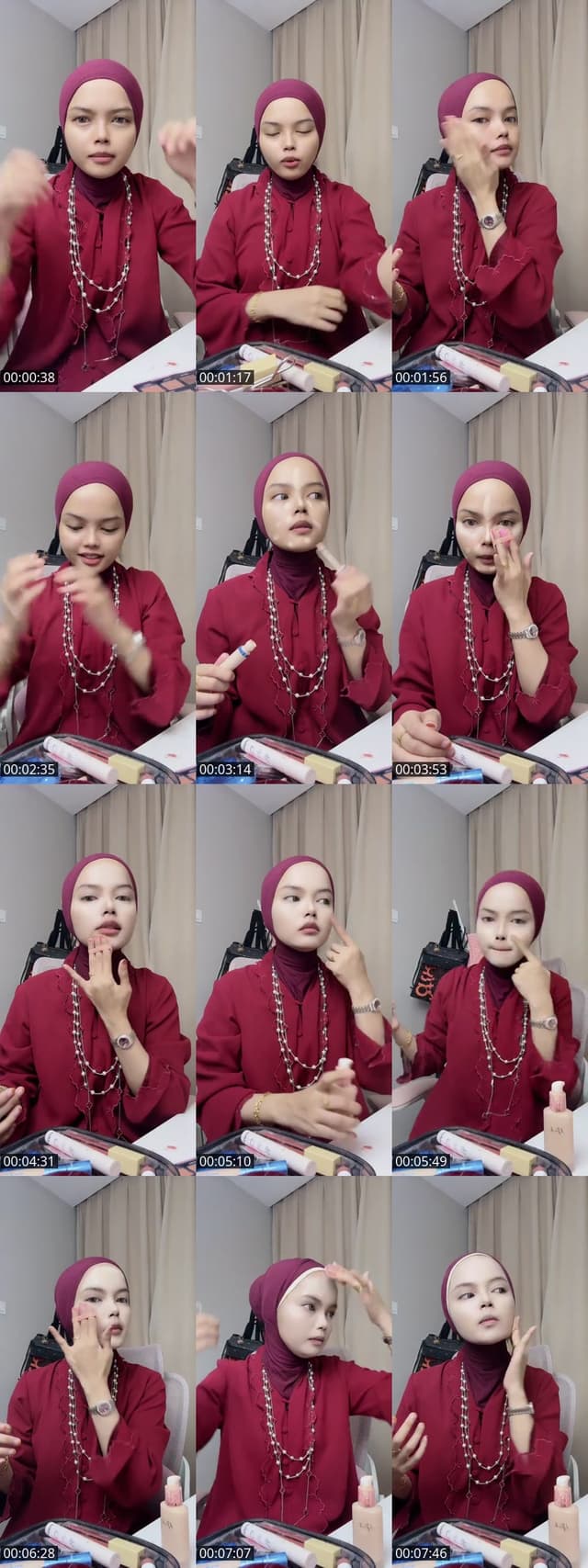 TikTok live: teman i makeup jap by @lyanarostam