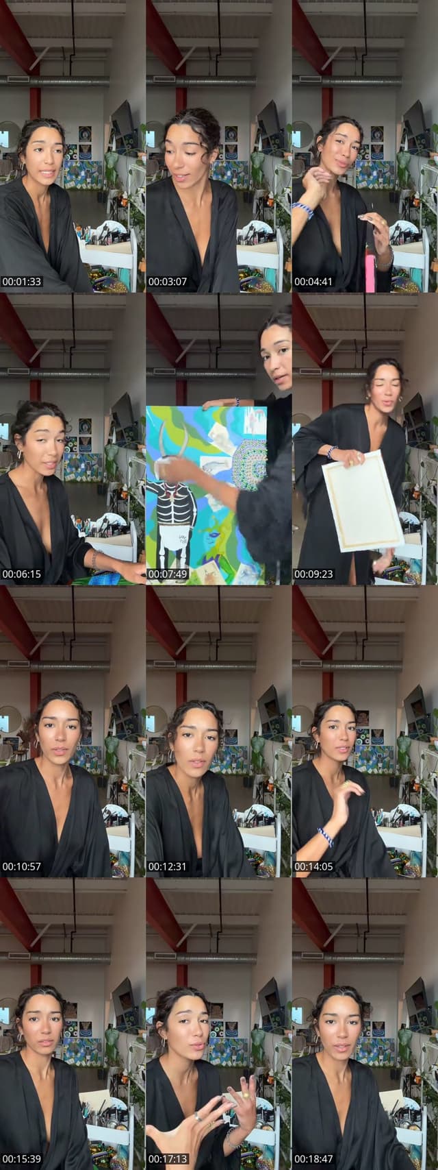TikTok live: Painting with me 🫶🏽💕🦋 by @gabbsd24