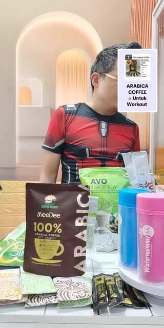 TikTok live: DIET Sihat ngopi time senaman by @watermummy_5k
