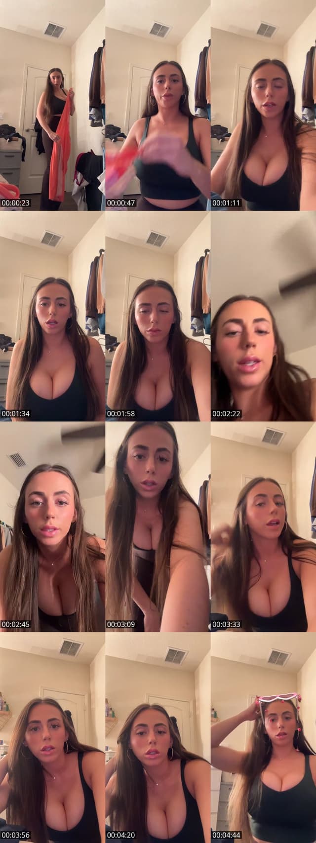 TikTok live: grwm come talk to me by @meganpetrulak