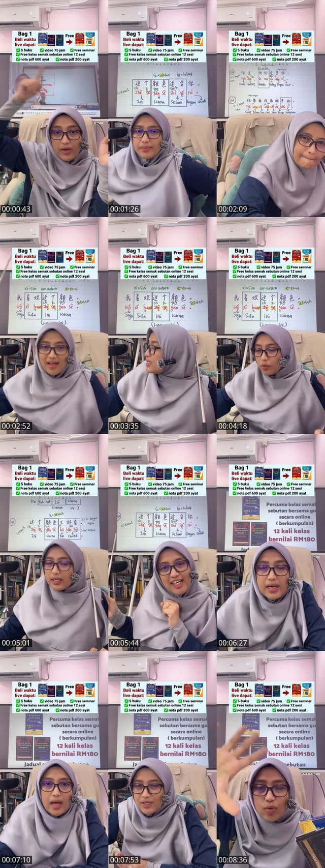 TikTok live: 3 AYAT MUDAH ZERO MANDARIN by @cikgumandarinzazah
