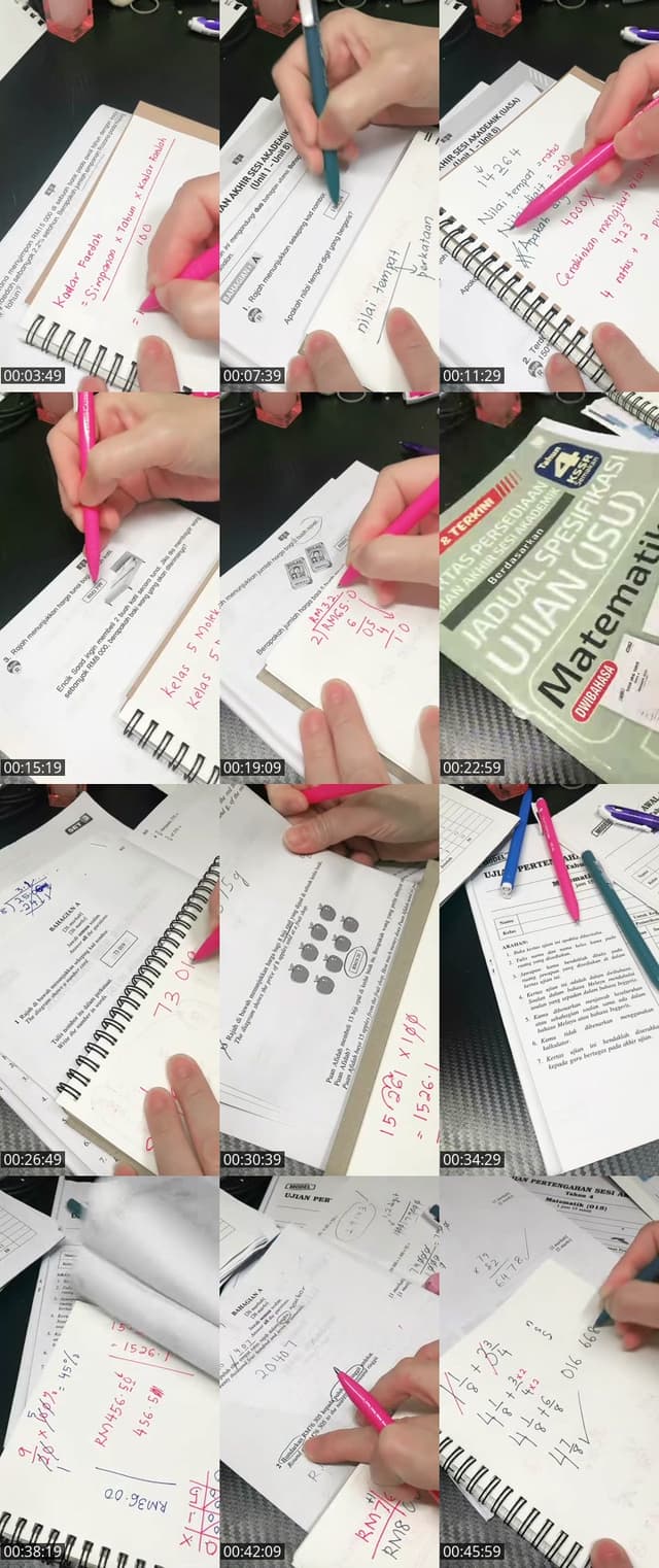TikTok live: exam esok? by @auntielin_72