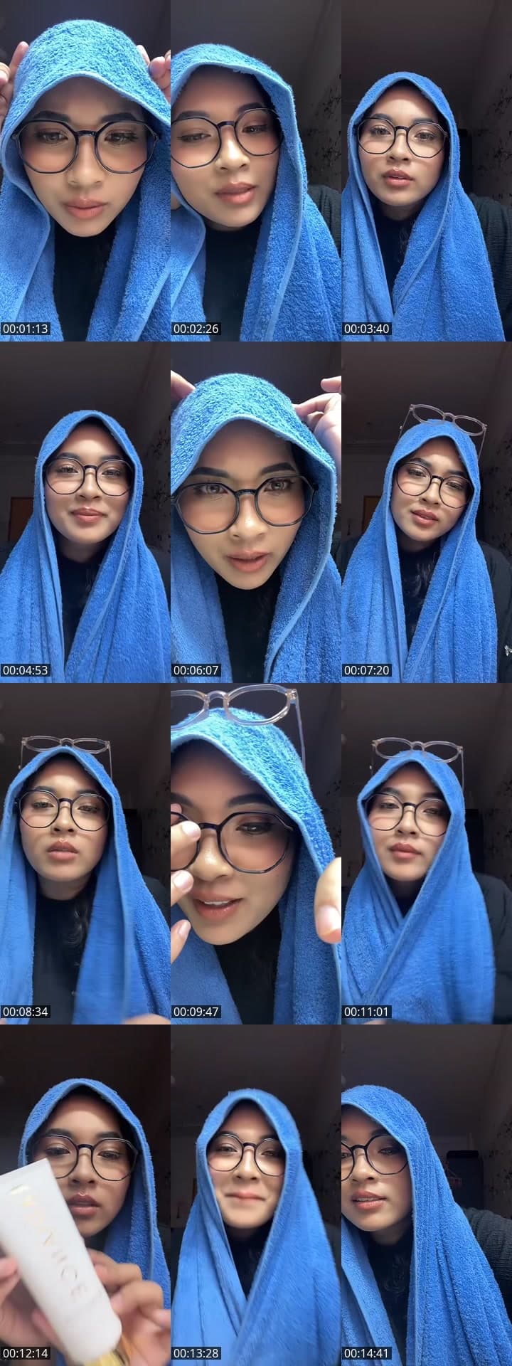 tuto remove makeup