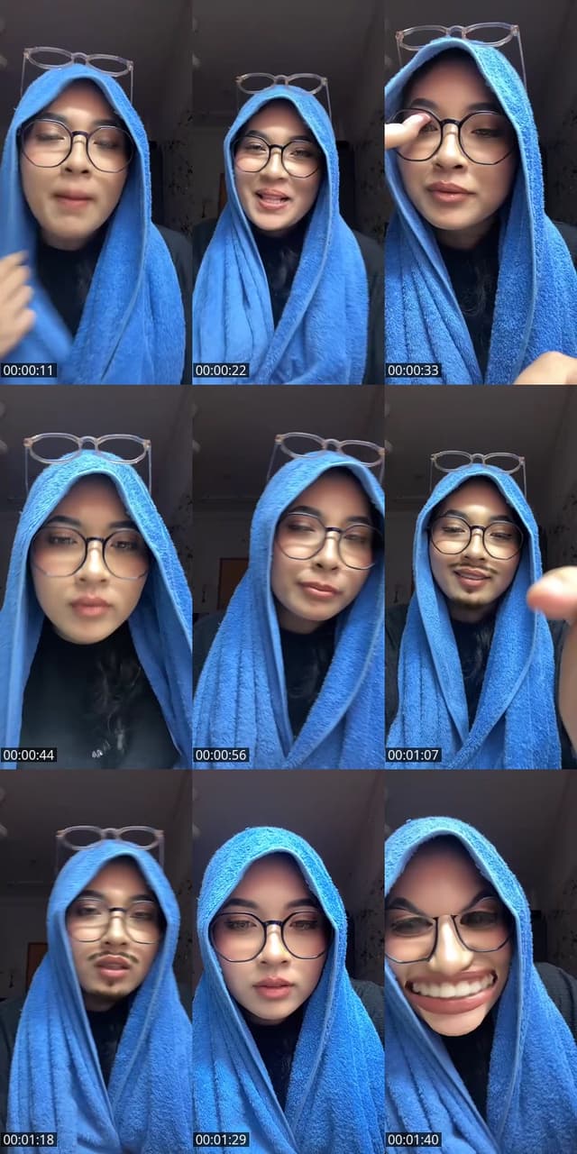 TikTok live: tuto remove makeup by @instinctgurl