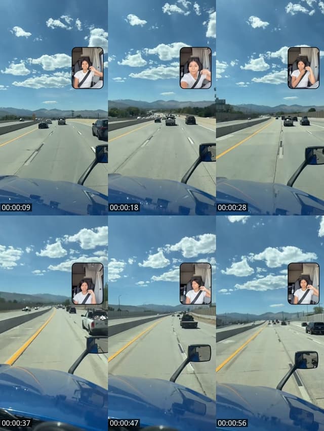 TikTok live: OTR PASSENGER POV🚛🩷 by @yin6863