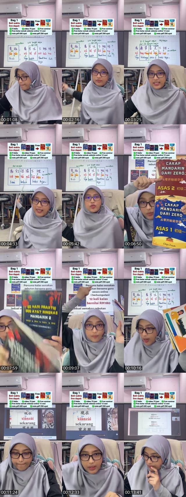 TikTok live: 3 AYAT MUDAH ZERO MANDARIN by @cikgumandarinzazah