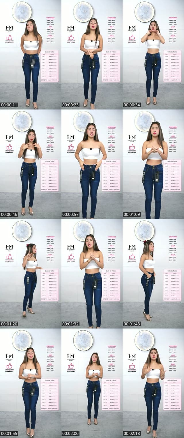TikTok live: Especial de pantalones 🔥 by @hellomeet_jeans
