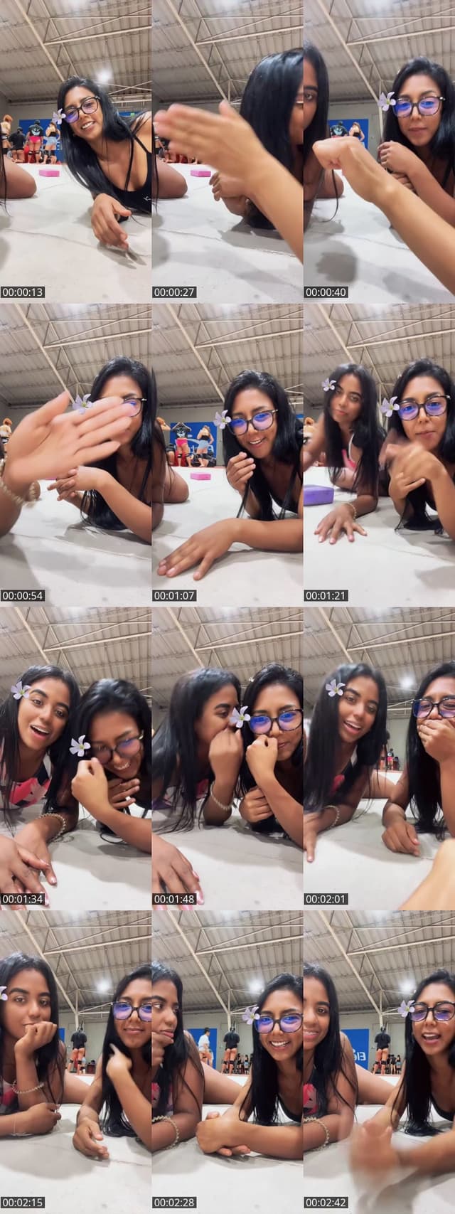 TikTok live: Entreno gimnasia 🤸🏽‍♀️ 🩷 by @mayrasanclemente
