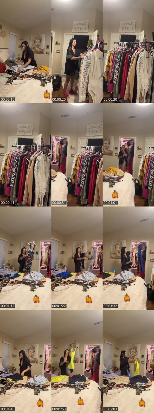 TikTok live: Cleaning out the closet by @mslizerellaa