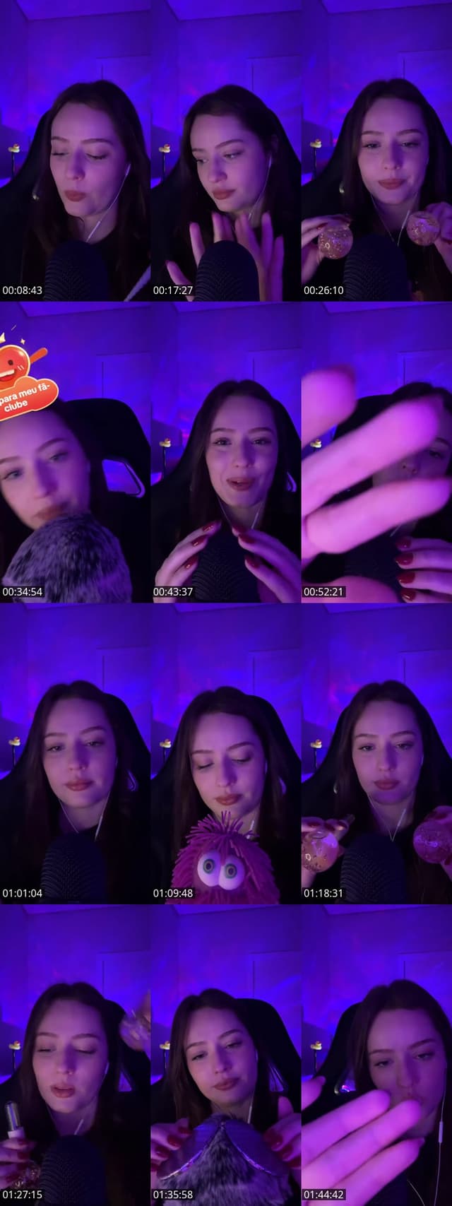 TikTok live: ASMR LIVE! 🌃 by @asmrthaisbdss