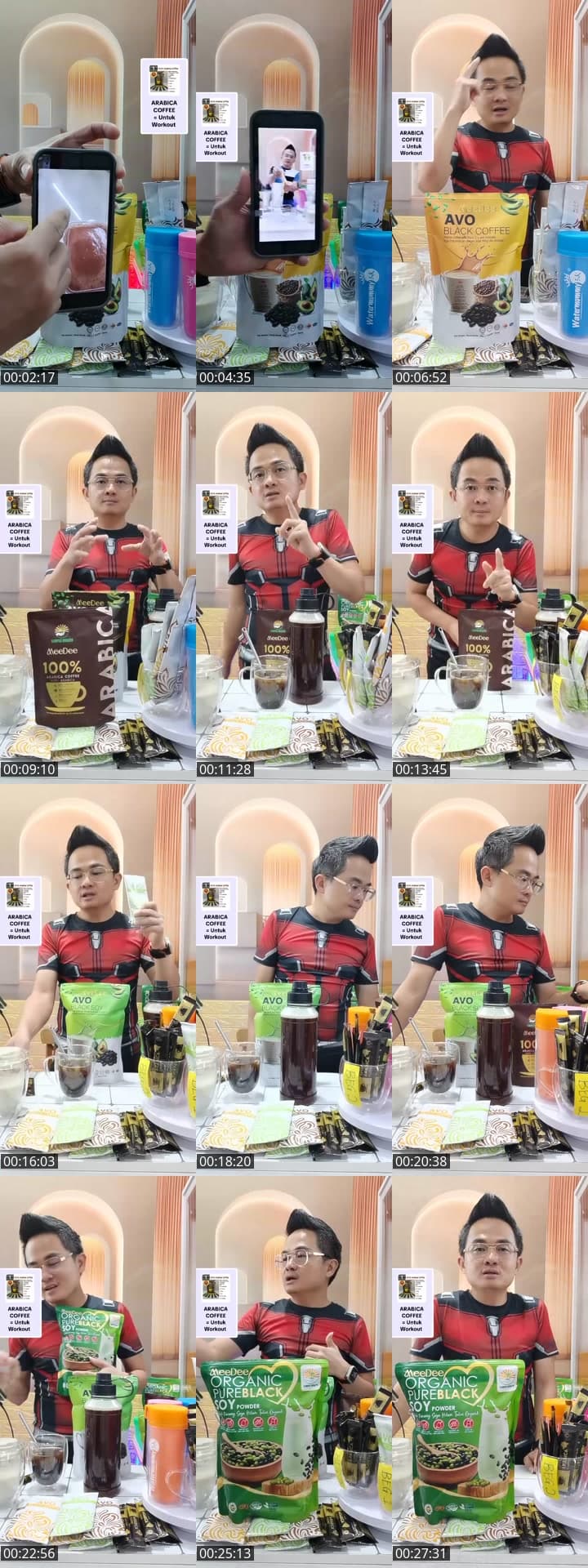 DIET Sihat ngopi time senaman