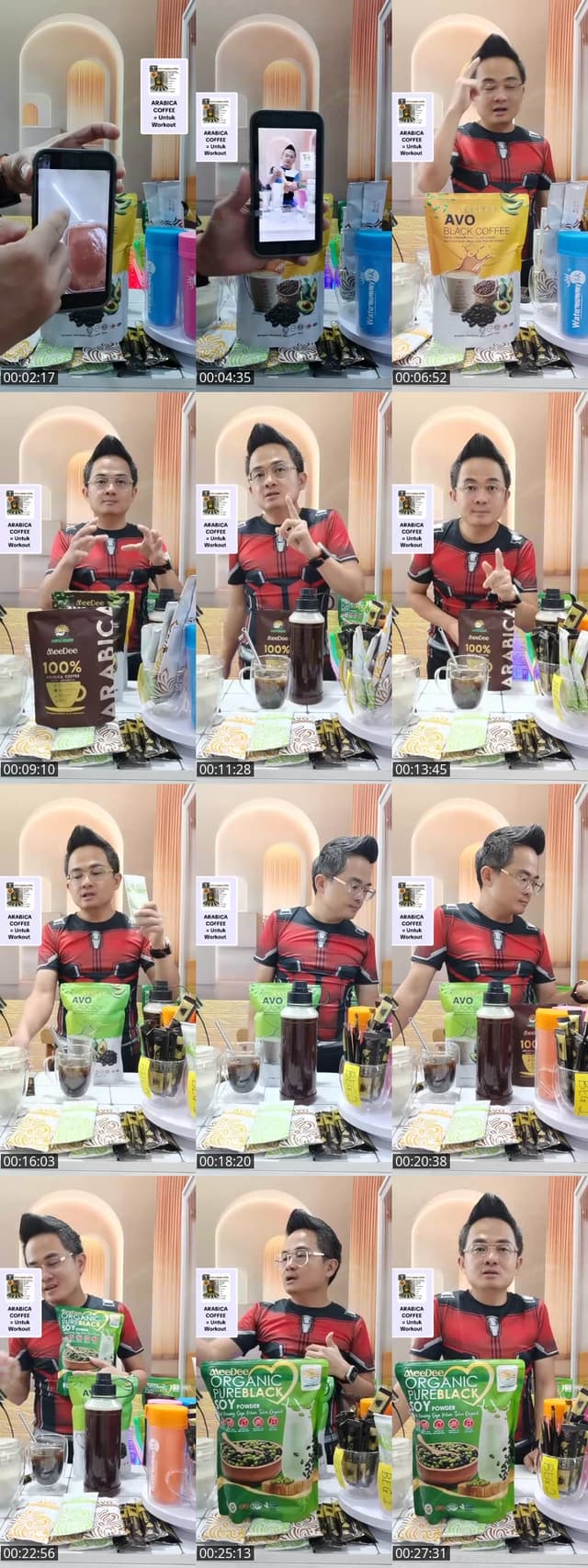 TikTok live: DIET Sihat ngopi time senaman by @watermummy_5k