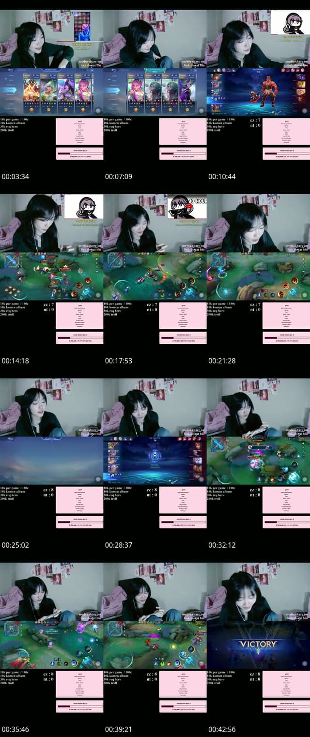 TikTok live: mabar piviv by @sera_xssid