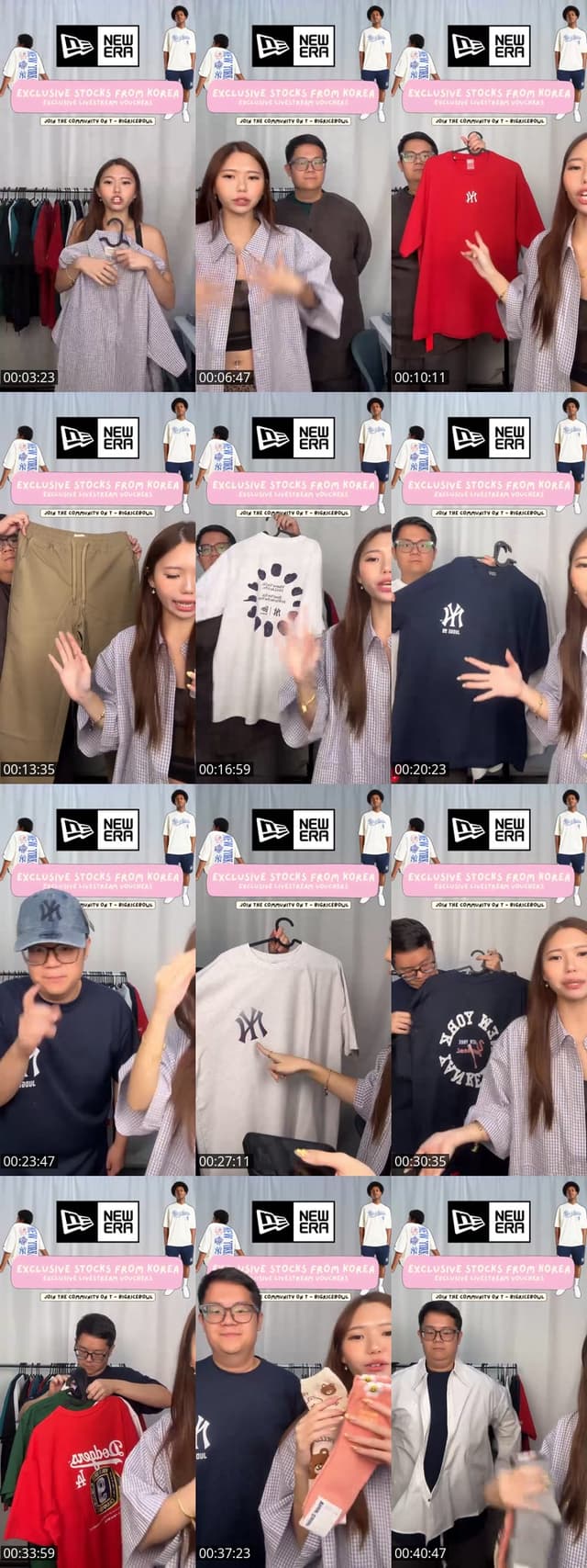 TikTok live: NEW ERA STREAM 👕 by @smolriceee