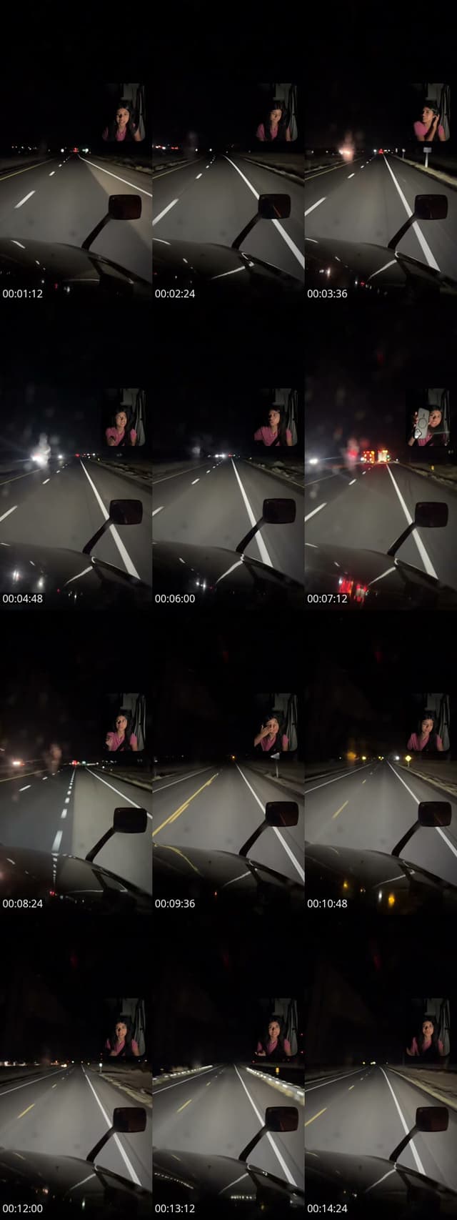 TikTok live: OTR PASSENGER POV🚛🩷 by @yin6863