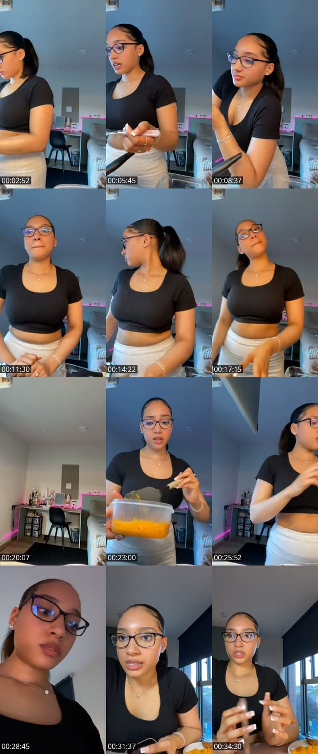 TikTok live: Dinner by @amarni052