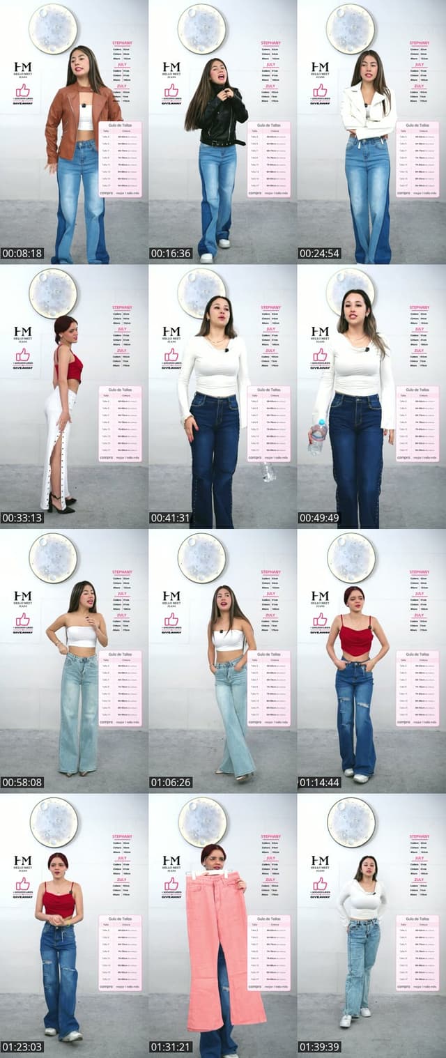 TikTok live: Especial de pantalones 🔥 by @hellomeet_jeans
