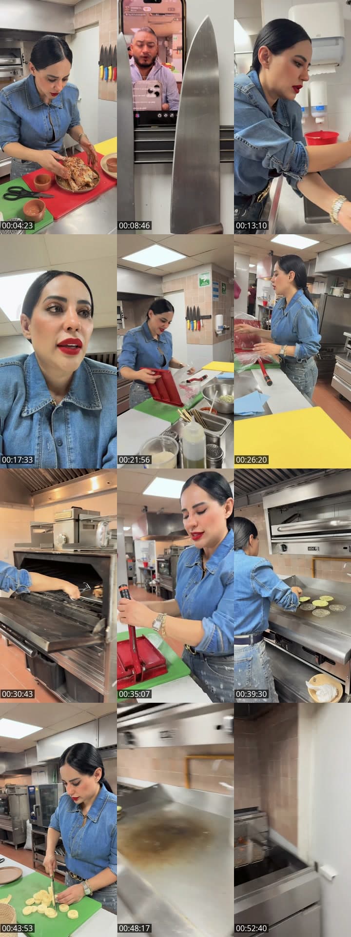 Cocinando pollo baby